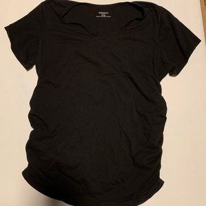 Black motherhood maternity 1X T-shirt